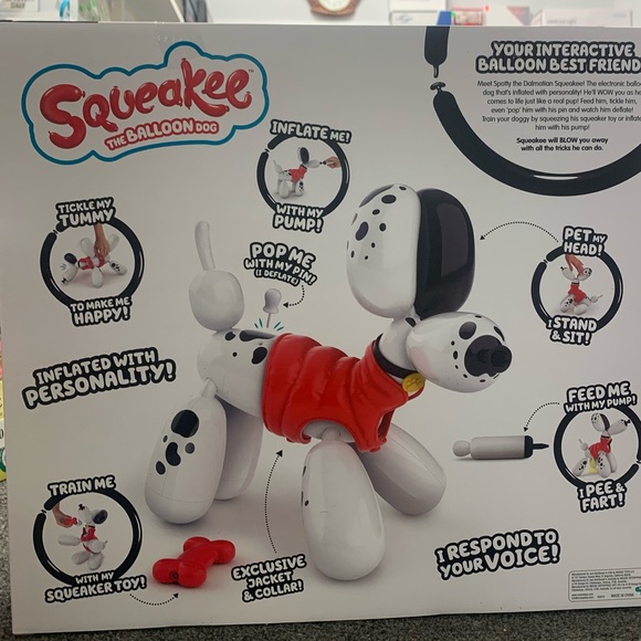 Squeakee Spotty the Balloon Dog Exclusive 14-Inch Interactive Figure - Picture 2 of 14